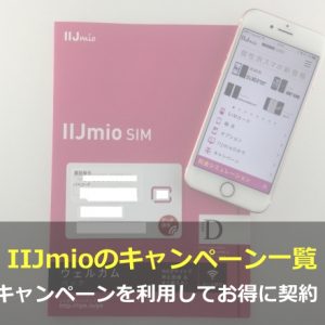 【2023年8月】IIJmioのキャンペーン最新情報と注意点を徹底解説！